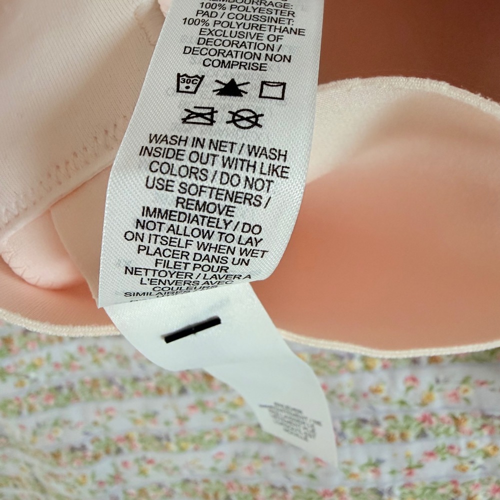 Nike Alpha Women Sports Bra High Support Front Zip Pink DD0436-640 1X C-E - Picture 8 of 9